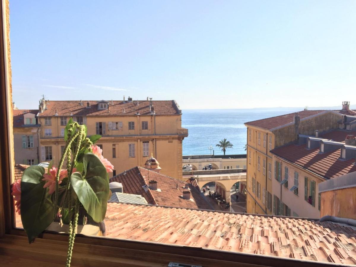Ferienwohnung Gilly 4 - Exceptional 2Beds, Sea View, Modern,A/C, Old Town Nizza Exterior foto