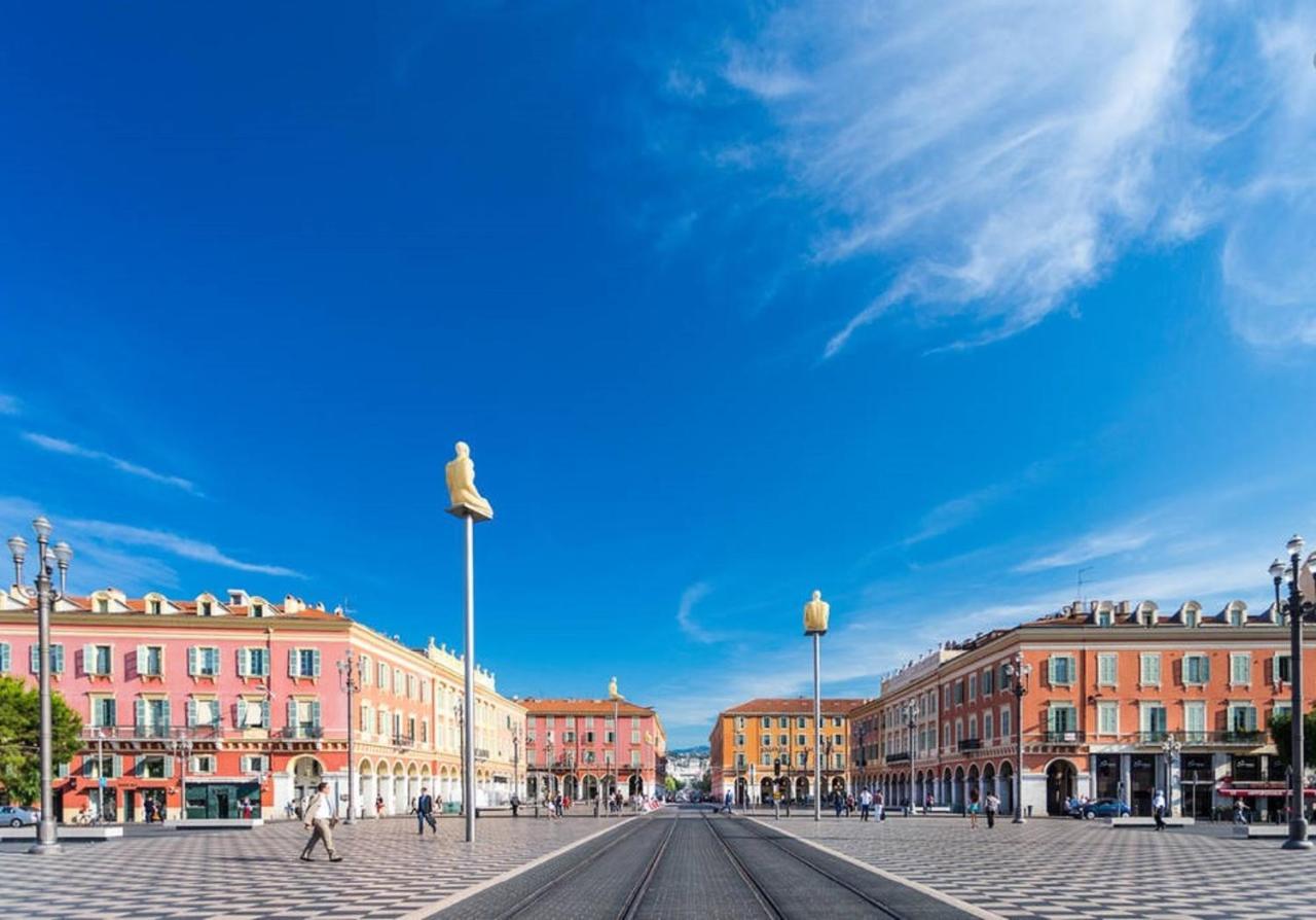 Ferienwohnung Gilly 4 - Exceptional 2Beds, Sea View, Modern,A/C, Old Town Nizza Exterior foto