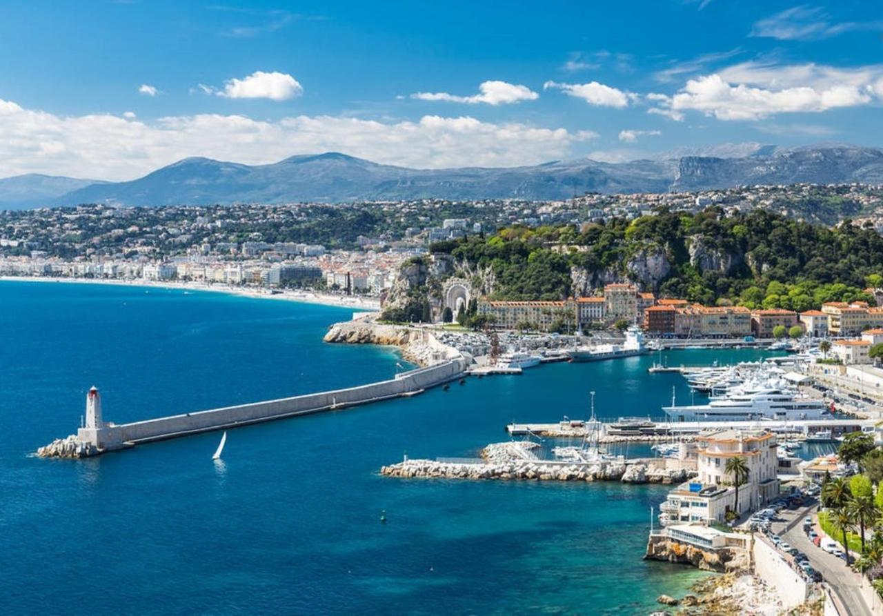 Ferienwohnung Gilly 4 - Exceptional 2Beds, Sea View, Modern,A/C, Old Town Nizza Exterior foto