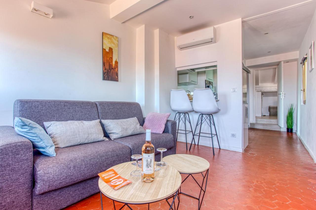 Ferienwohnung Gilly 4 - Exceptional 2Beds, Sea View, Modern,A/C, Old Town Nizza Exterior foto